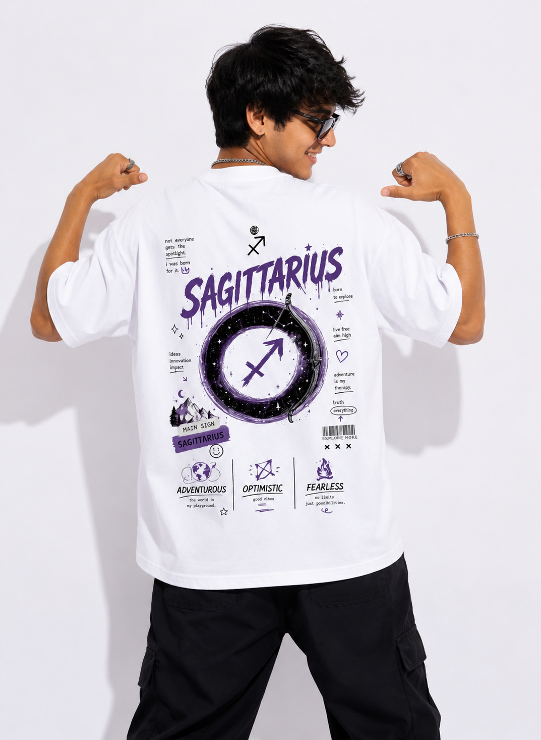 Sagittarius - Oversized Tee (Unisex)