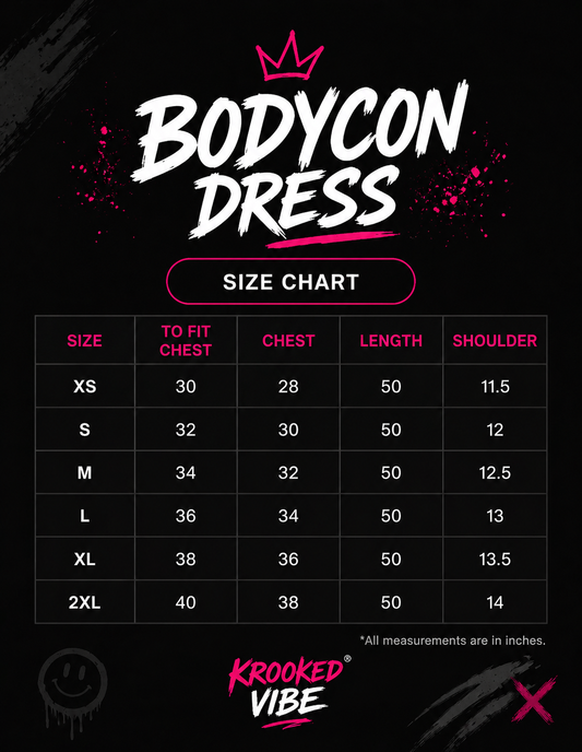 Street Bloom - Bodycon Dress | KrookedVibe