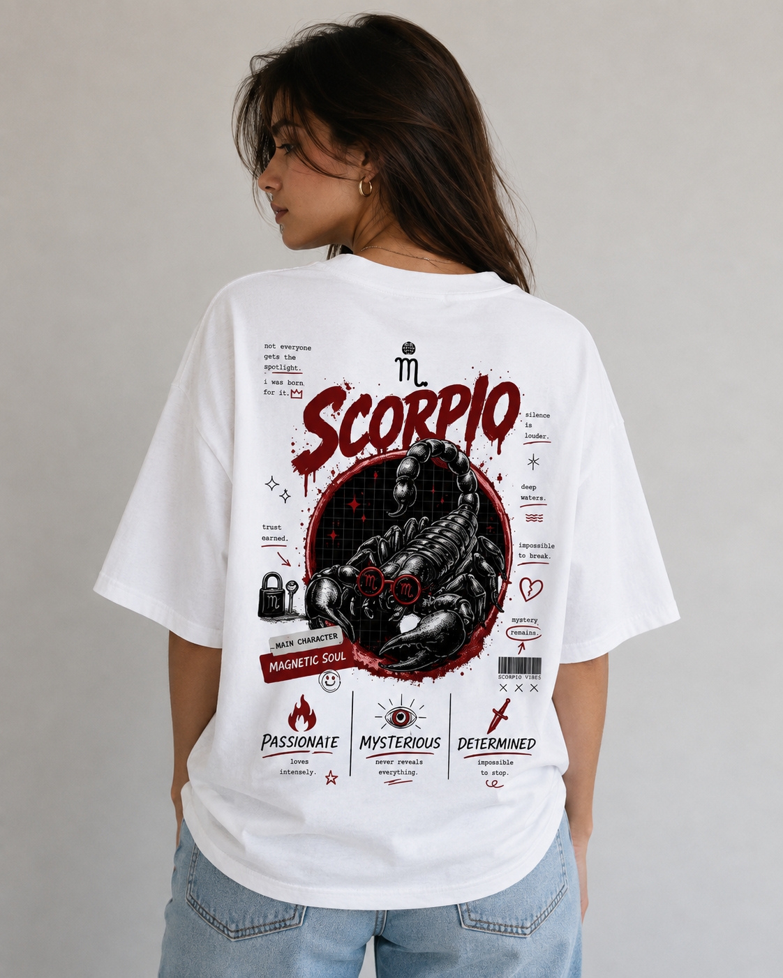 Scorpio - Oversized Tee (Unisex)