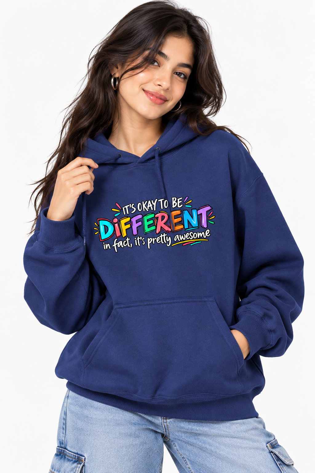 Different is Awesome - Hoodie | KrookedVibe