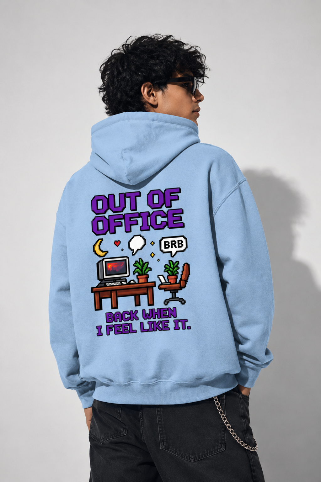 Out of Office - Hoodie | KrookedVibe