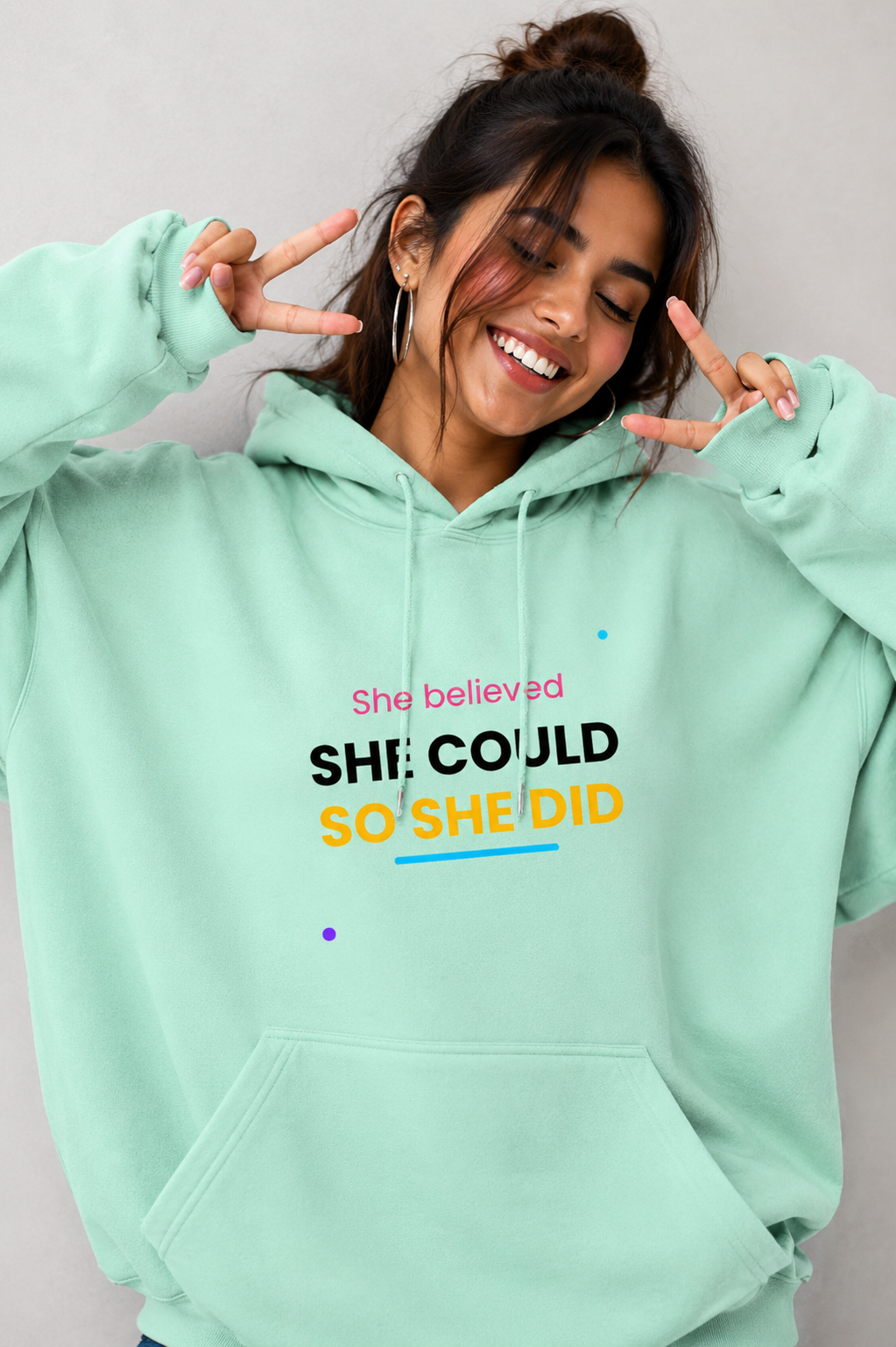 She Believed - Hoodie for her