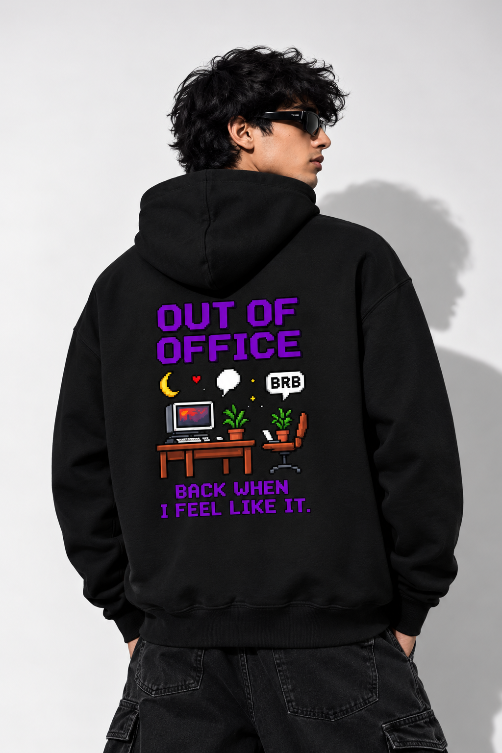 Out of Office - Hoodie | KrookedVibe