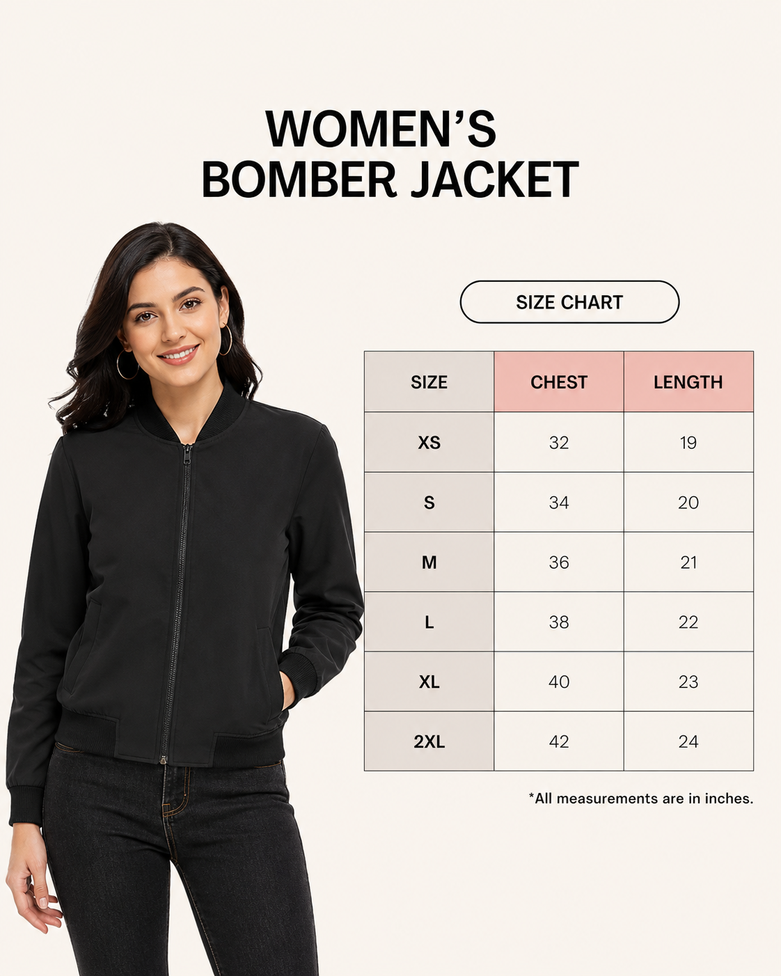 Starwashed - Bomber Jacket for her