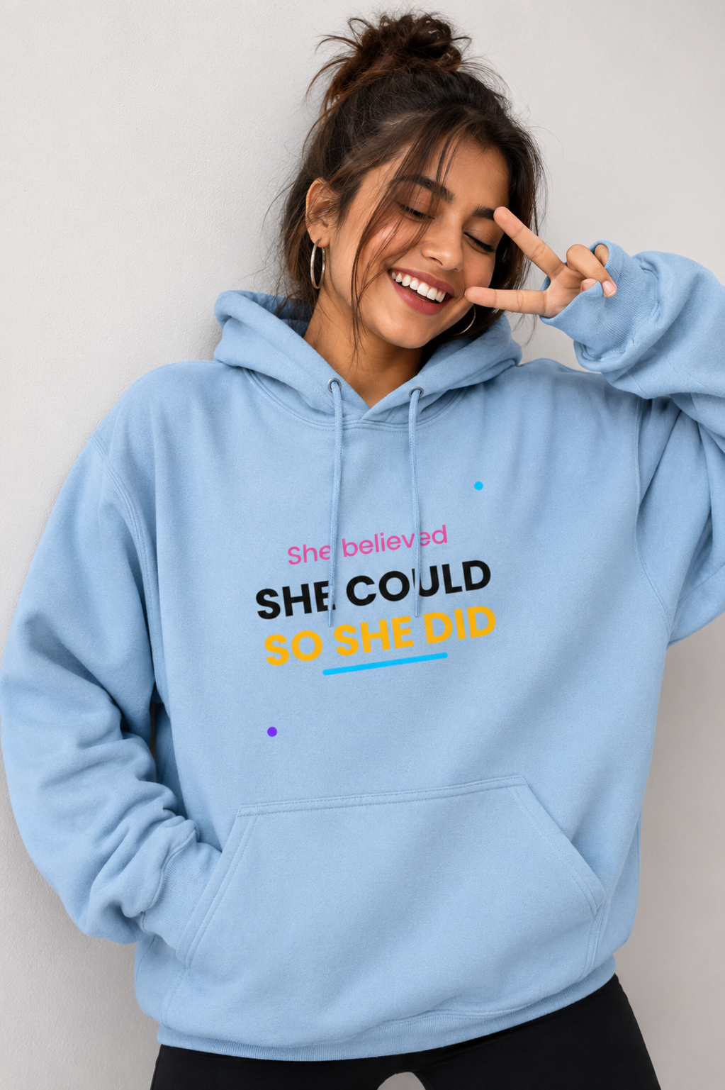 She Believed - Hoodie for her