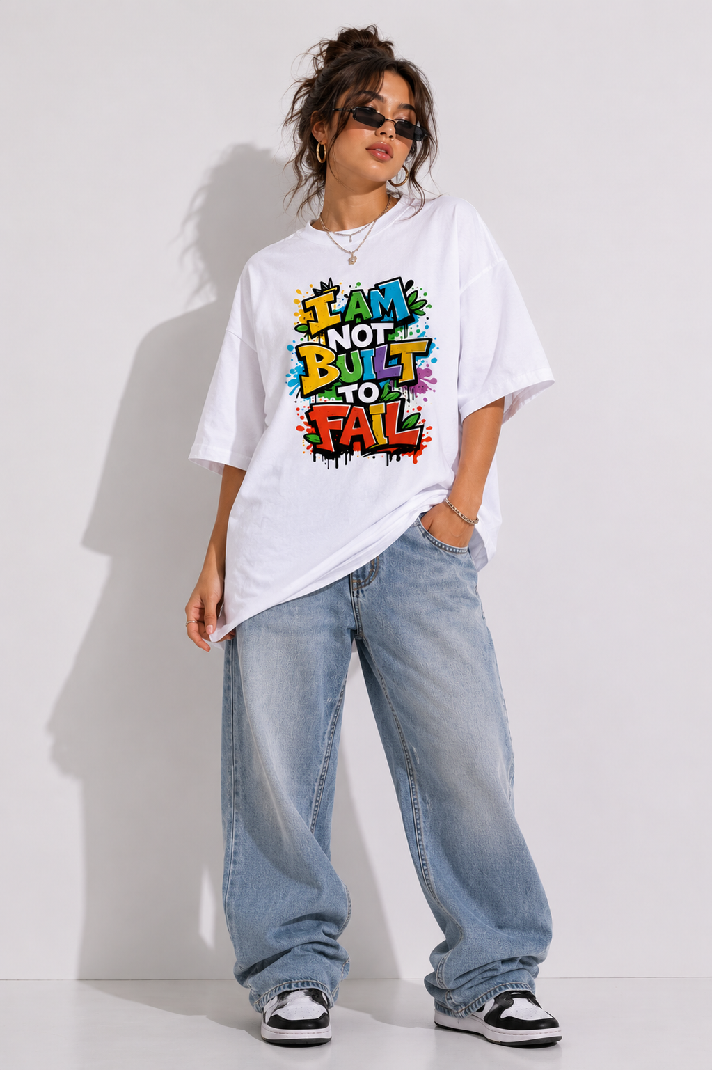 Not Failing - Oversize tee for her | KrookedVibe