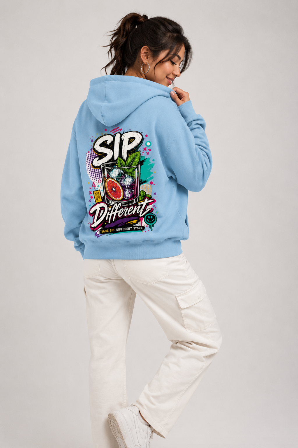 SIP Different - Hoodie for her