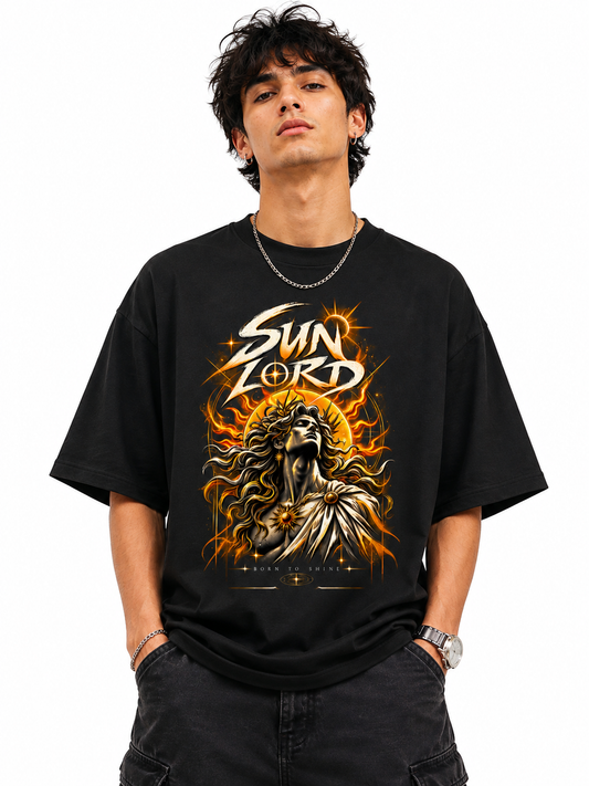 Sun Lord - Oversized Tee | KrookedVibe