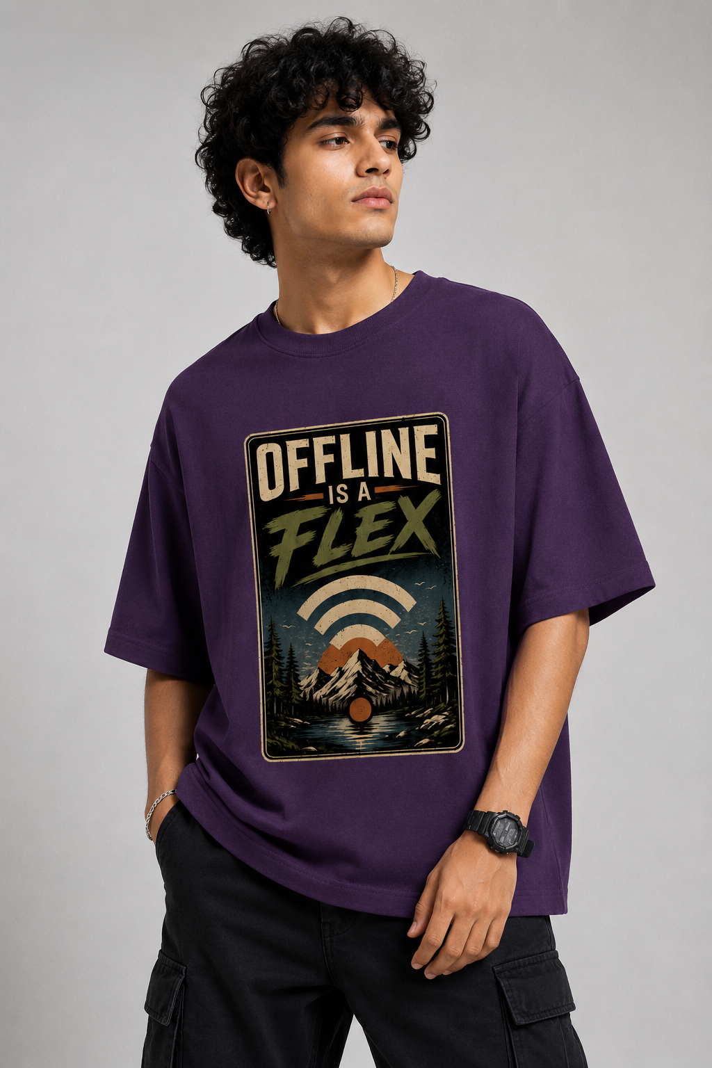 Offline Flex - Oversized Tee