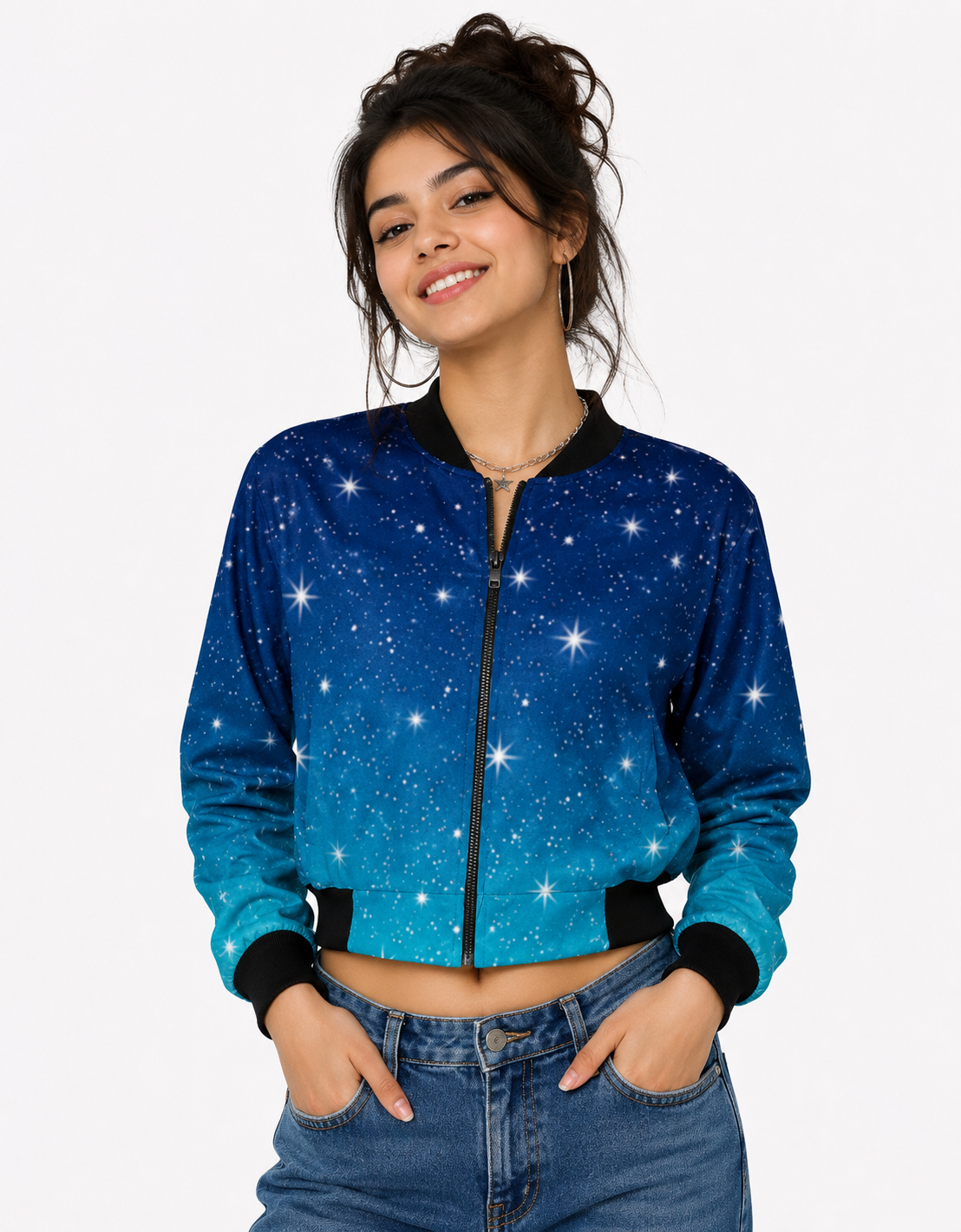 Starwashed - Bomber Jacket for her
