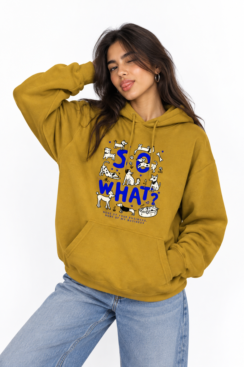 So What? - Hoodie for her