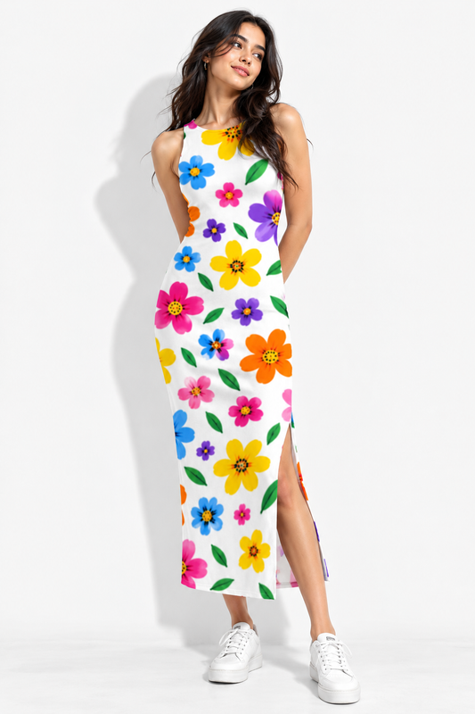 Bloom Riot - Bodycon Dress | KrookedVibe