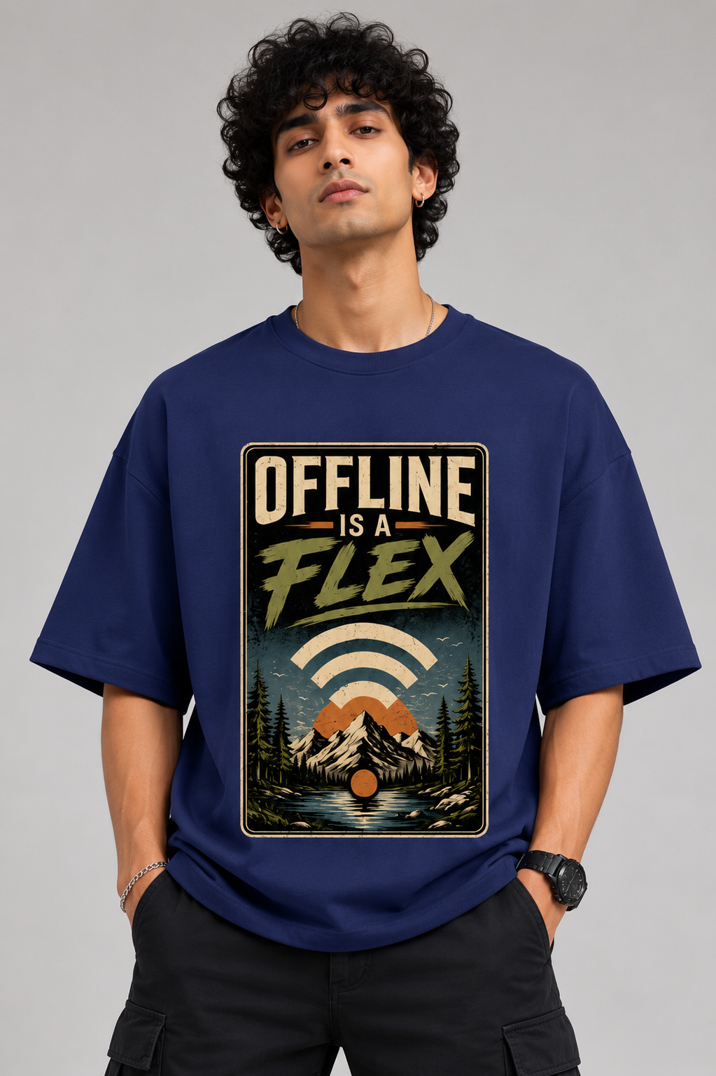 Offline Flex - Oversized Tee