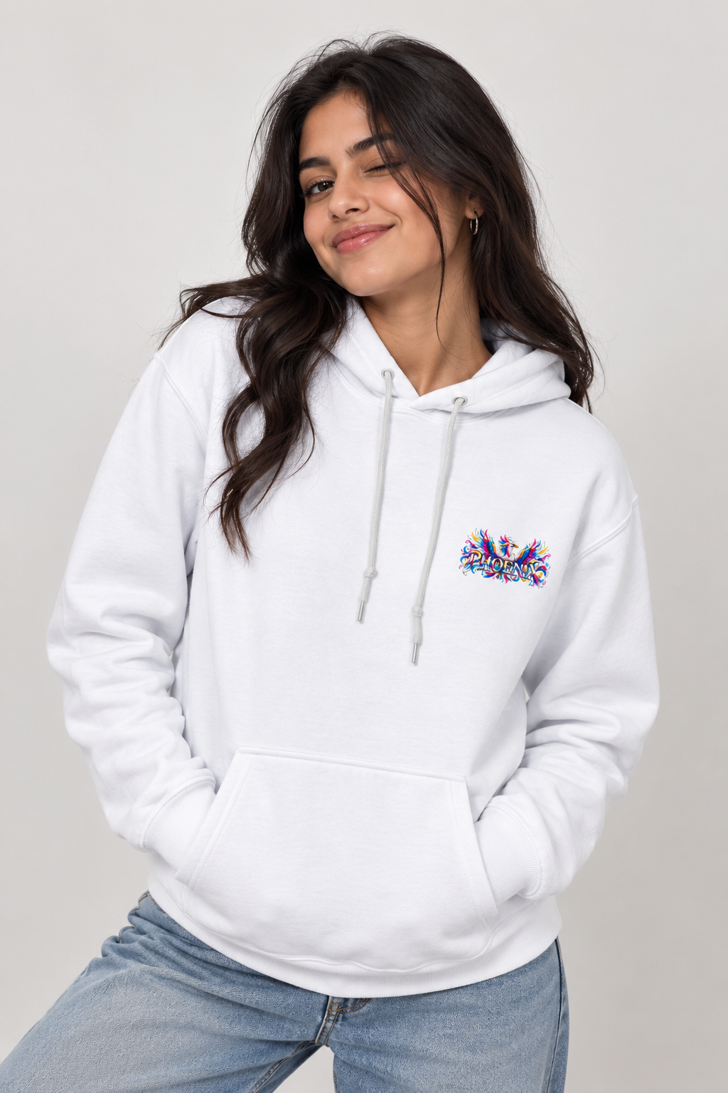 Phoenix - Hoodie for her
