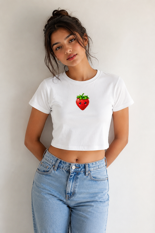 Baby tee bundle ( Butterfly, Love and Strawberry)