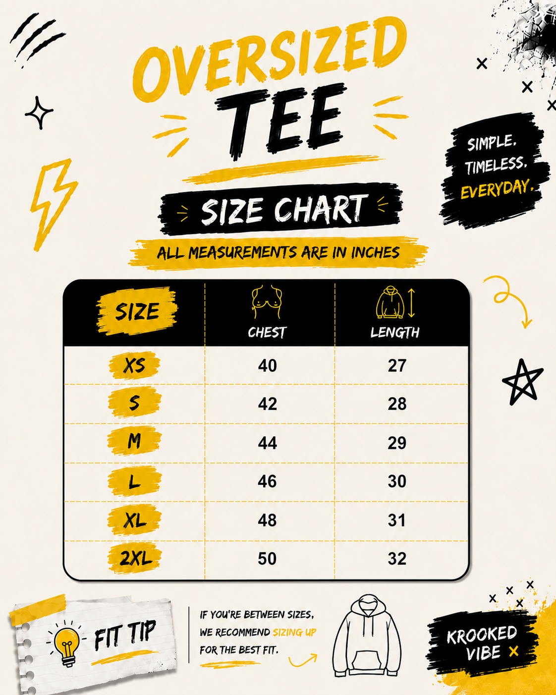 One Love - Oversized tee for her | KrookedVibe