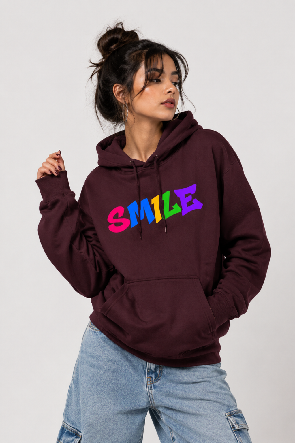 Smile - Hoodie for her