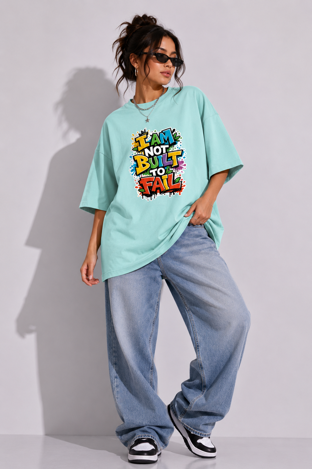 Not Failing - Oversize tee for her | KrookedVibe