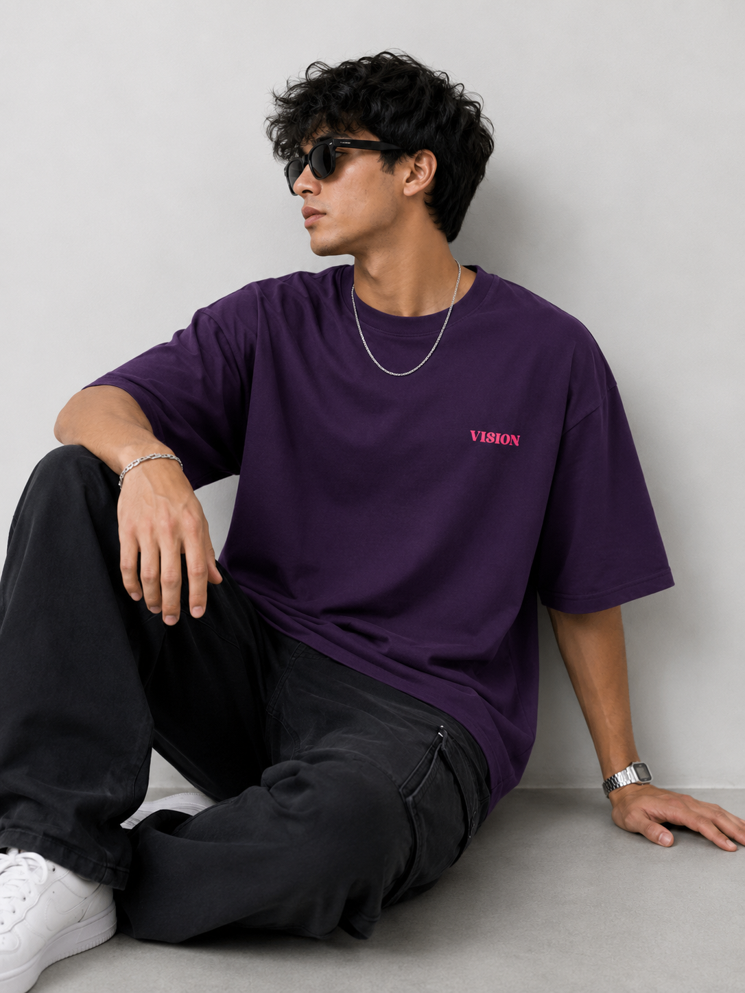 Vision - Oversized Tee (Backprint) | KrookedVibe