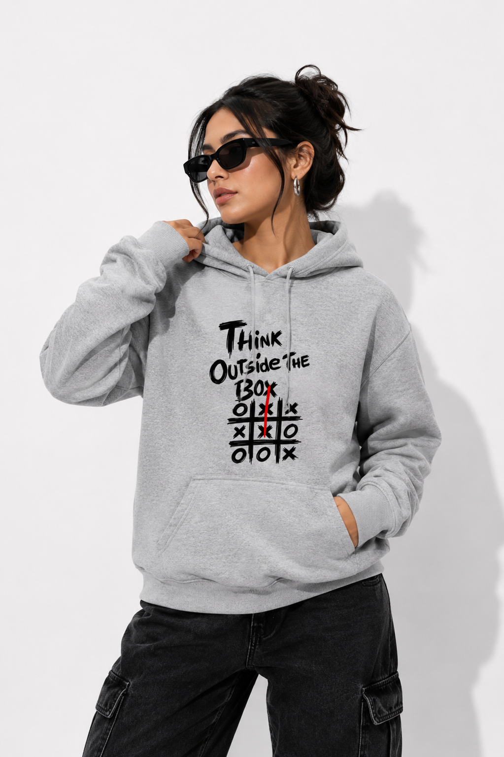Think Outside - Hoodie for her