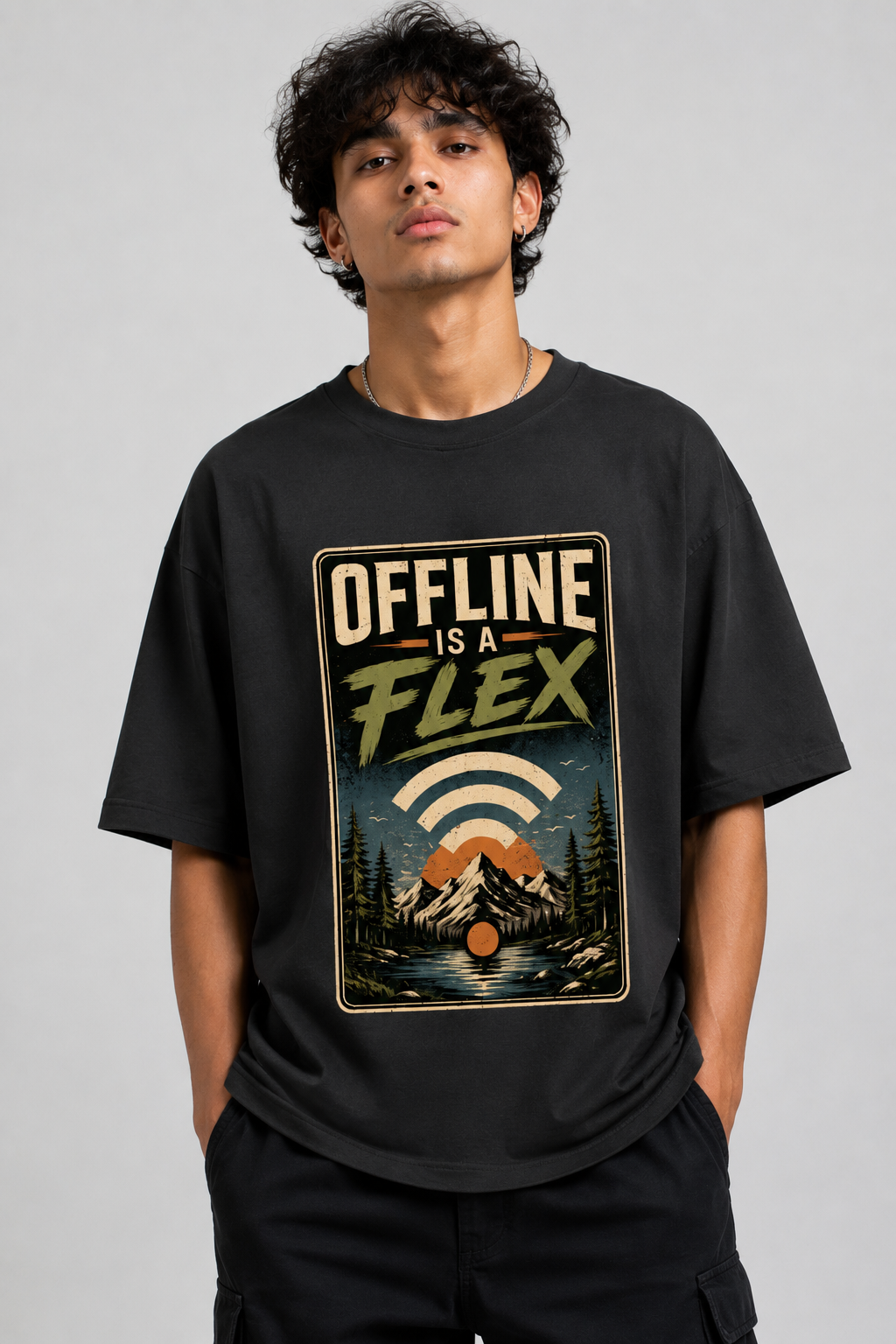 Offline Flex - Oversized Tee