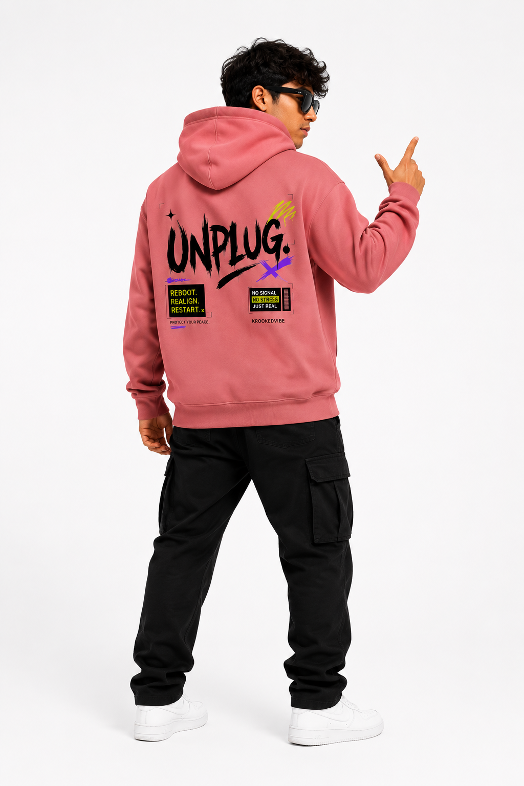 Unplug - Hoodie | KrookdVibe
