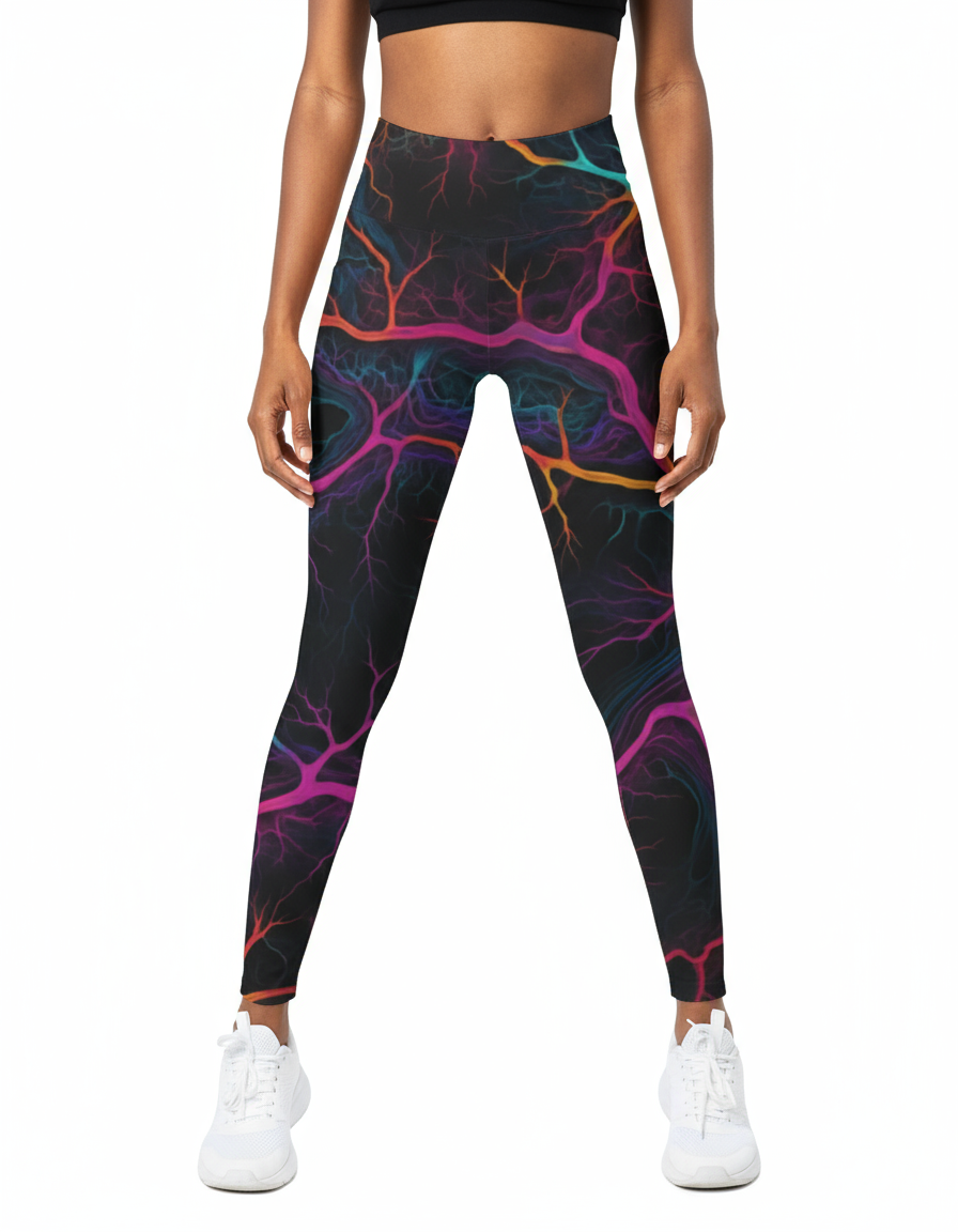 Lightining Roots - Gym Leggings