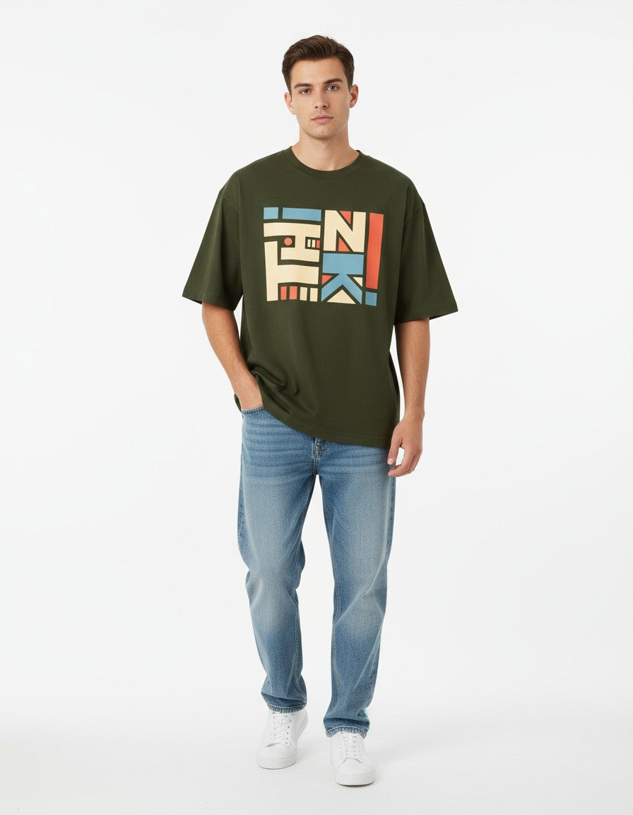 Think - Oversized Tee