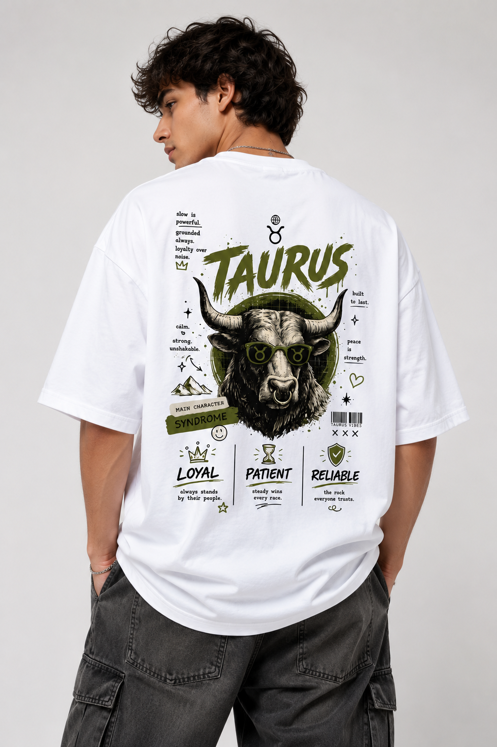Taurus - Oversized Tee (Unisex)